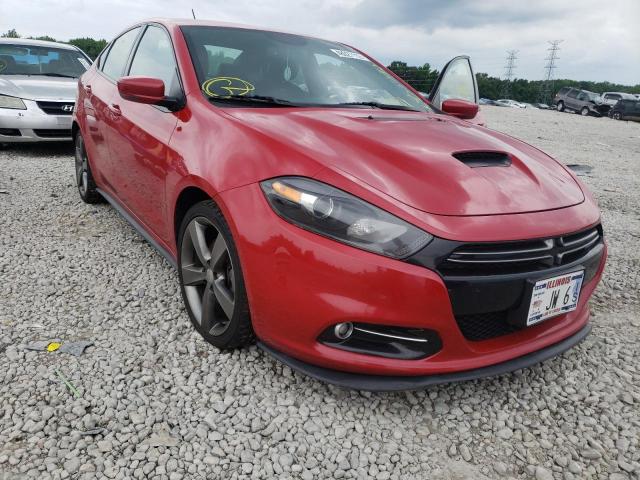 DODGE DART GT 2016 with VIN 1C3CDFEB7GD585021 - Photo from auction