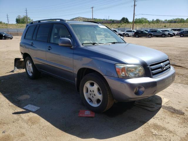 TOYOTA HIGHLANDER 2007 with VIN JTEEP21AX70206548 - Photo from auction