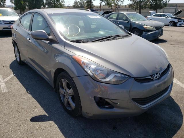 HYUNDAI ELANTRA GL 2012 with VIN 5NPDH4AE9CH134296 - Photo from auction