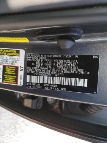 Photo 10 from auction – 2013 TOYOTA VENZA LE with VIN 4T3ZK3BB5DU056793