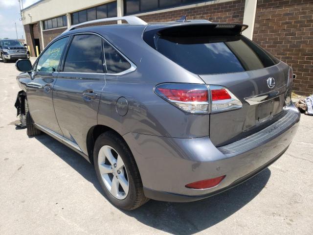 Photo 3 from auction – 2013 LEXUS RX 350 BAS with VIN 2T2BK1BA0DC185253