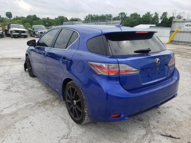 Photo 3 from auction – 2012 LEXUS CT 200 with VIN JTHKD5BH8C2103655