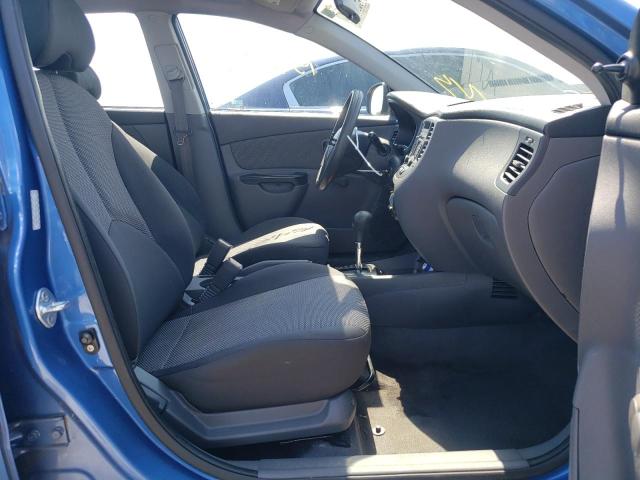 Photo 5 from auction – 2010 KIA RIO with VIN KNADH4A34A6666851