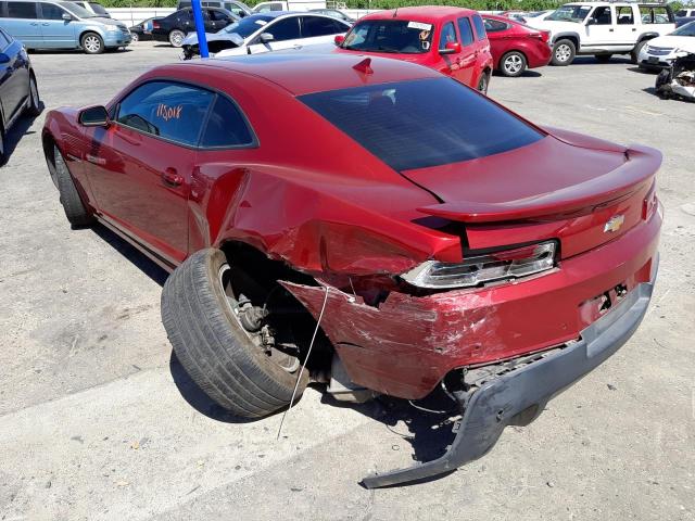 Photo 3 from auction – 2015 CHEVROLET CAMARO LT with VIN 2G1FF1E38F9169417