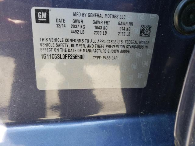 Photo 10 from auction – 2015 CHEVROLET MALIBU 1LT with VIN 1G11C5SL0FF256590