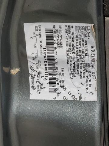 Photo 10 from auction – 2005 FORD FOCUS ZX4 with VIN 1FAFP34N85W304233