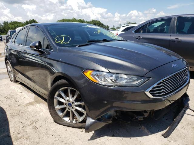 FORD FUSION SE 2017 with VIN 3FA6P0HD4HR353193 - Photo from auction