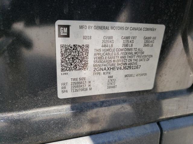 Photo 10 from auction – 2018 CHEVROLET EQUINOX LS with VIN 2GNAXHEV4J6291167