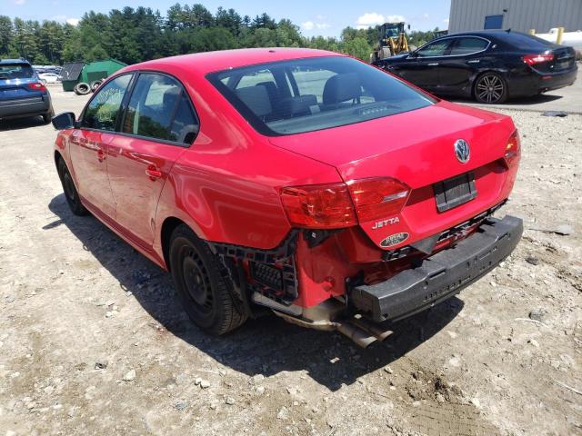 Photo 3 from auction – 2014 VOLKSWAGEN JETTA BASE with VIN 3VW2K7AJ1EM417552
