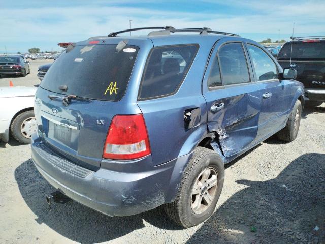Photo 4 from auction – 2005 KIA SORENTO EX with VIN KNDJD733955497051