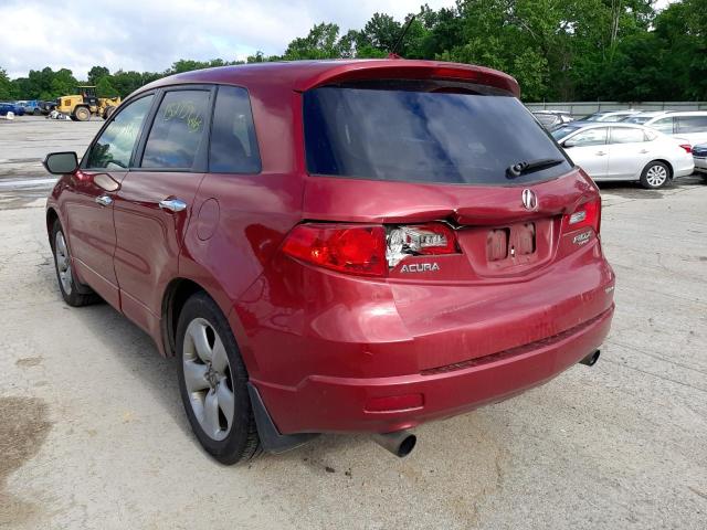 Photo 3 from auction – 2008 ACURA RDX with VIN 5J8TB182X8A002851