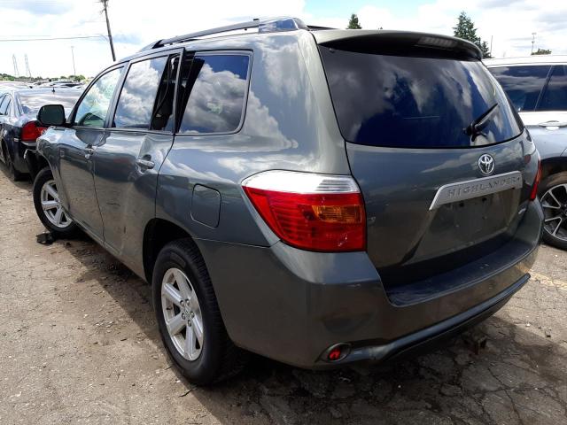 Photo 3 from auction – 2010 TOYOTA HIGHLANDER with VIN 5TDJK3EH3AS040814