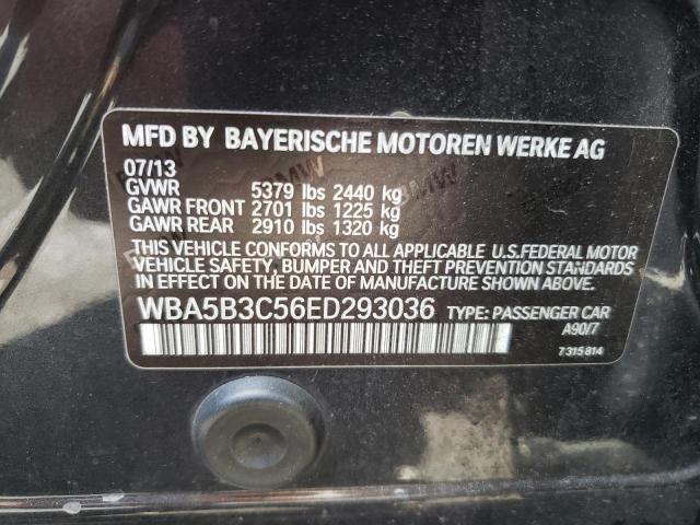 Photo 10 from auction – 2014 BMW 535 XI with VIN WBA5B3C56ED293036