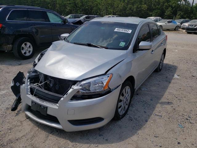 Photo 2 from auction – 2015 NISSAN SENTRA S with VIN 3N1AB7AP2FL642799