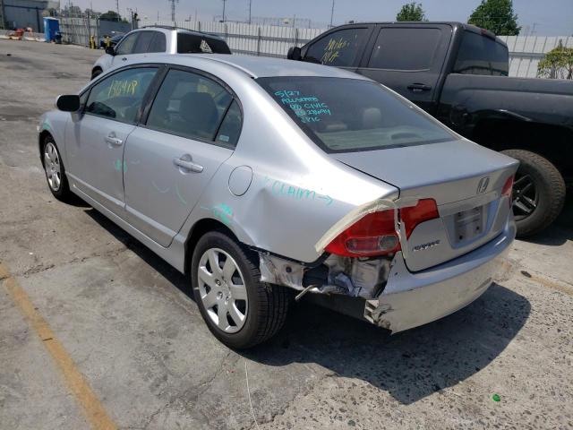 Photo 3 from auction – 2008 HONDA CIVIC LX with VIN 2HGFA16518H322784