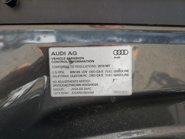 Photo 10 from auction – 2018 AUDI Q7 PREMIUM with VIN WA1LHAF79JD042395