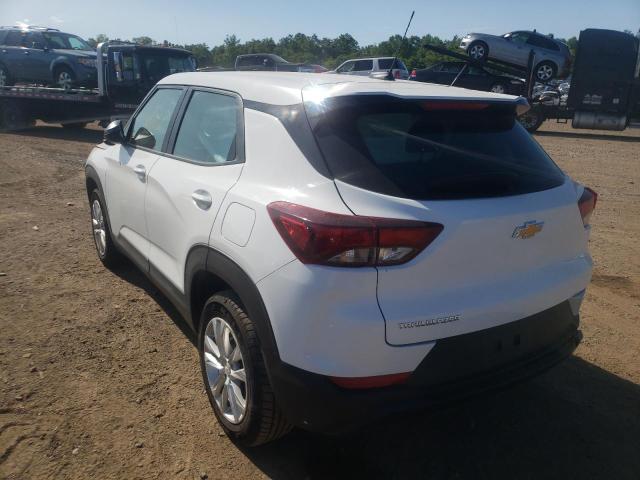 Photo 3 from auction – 2021 CHEVROLET TRAILBLAZE with VIN KL79MMS24MB160231
