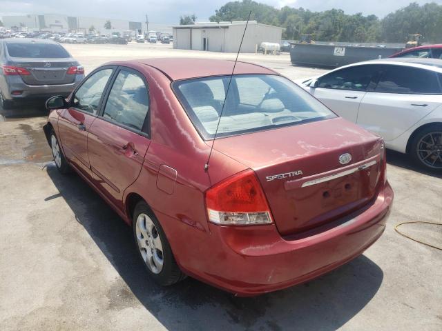 Foto 3 de la subasta – 2008 KIA SPECTRA con VIN KNAFE121985556391