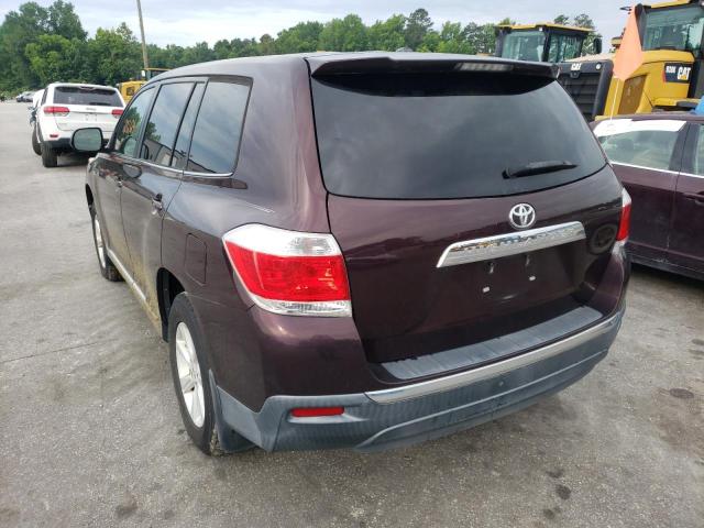 Photo 3 from auction – 2012 TOYOTA HIGHLANDER with VIN 5TDZA3EH7CS025600