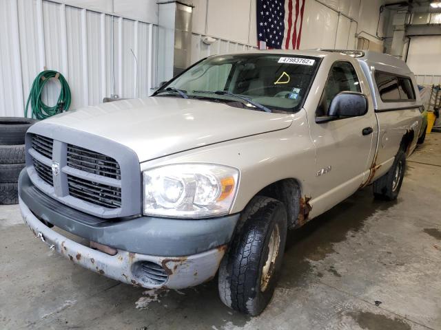 Photo 2 from auction – 2008 DODGE RAM 1500 S with VIN 1D7HU16N98J225366