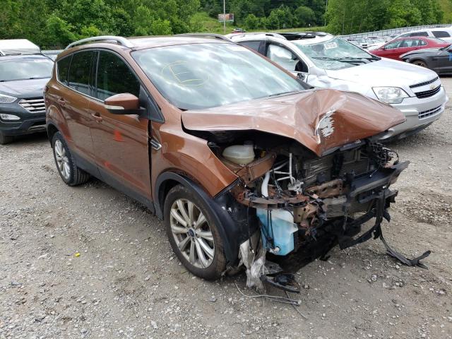 FORD ESCAPE TIT 2017 with VIN 1FMCU0J94HUD04351 - Photo from auction
