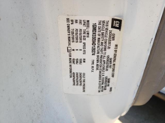 Photo 10 from auction – 2004 PONTIAC MONTANA with VIN 1GMDX03E84D128274