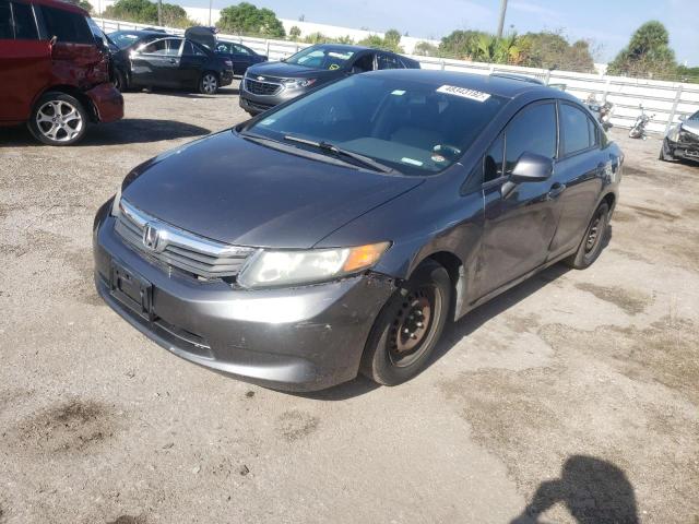 Photo 2 from auction – 2012 HONDA CIVIC LX with VIN 2HGFB2F56CH321190