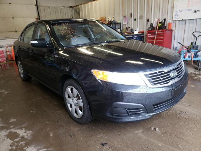KIA OPTIMA LX 2009 with VIN KNAGE228X95304982 - Photo from auction