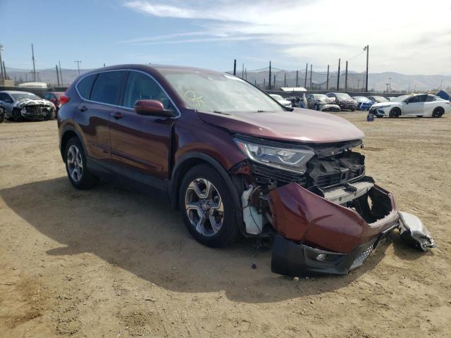 HONDA CR-V EX 2017 with VIN 7FARW1H59HE028814 - Photo from auction