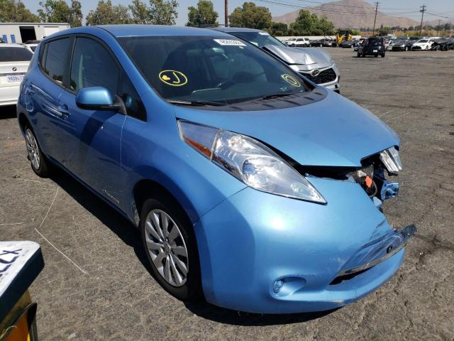 NISSAN LEAF S 2013 with VIN 1N4AZ0CP9DC406453 - Photo from auction