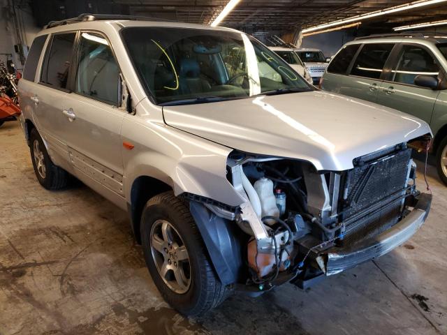 HONDA PILOT EX 2006 with VIN 5FNYF18746B000165 - Photo from auction