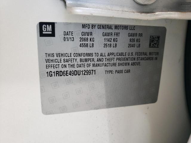 Photo 10 from auction – 2013 CHEVROLET VOLT with VIN 1G1RD6E49DU129971