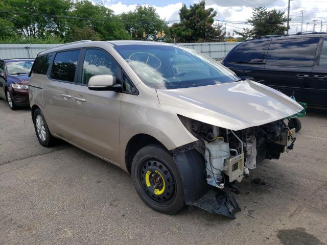 KIA SEDONA LX 2015 with VIN KNDMB5C15F6033224 - Photo from auction