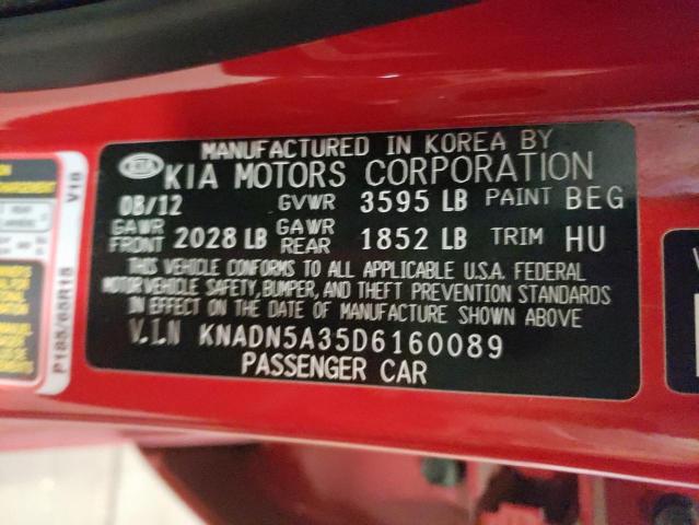Photo 10 from auction – 2013 KIA RIO EX with VIN KNADN5A35D6160089