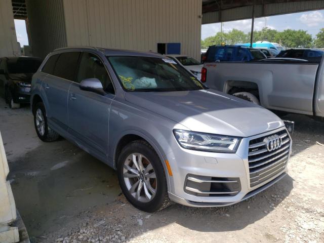 AUDI Q7 PREMIUM 2018 with VIN WA1AAAF73JD049547 - Photo from auction