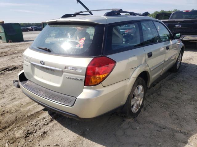 Photo 4 from auction – 2005 SUBARU LEGACY OUT with VIN 4S4BP61C057376868