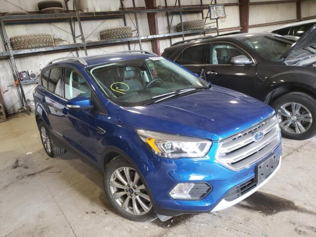 Photo 1 from auction – 2017 FORD ESCAPE TIT with VIN 1FMCU9J97HUA21124