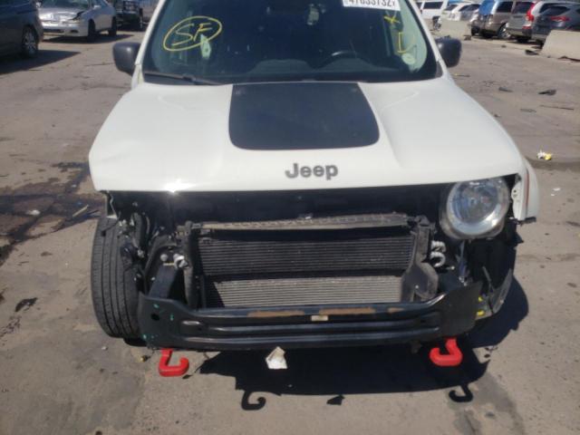 Photo 9 from auction – 2017 JEEP RENEGADE T with VIN ZACCJBCB6HPG27200