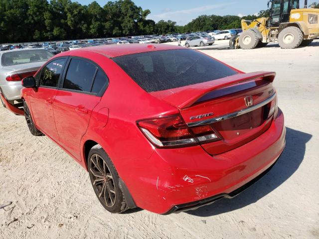 Photo 3 from auction – 2013 HONDA CIVIC SI with VIN 2HGFB6E59DH706298