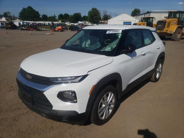 Photo 2 from auction – 2021 CHEVROLET TRAILBLAZE with VIN KL79MMS24MB160231