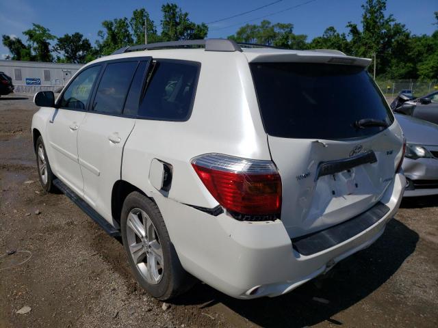 Photo 3 from auction – 2008 TOYOTA HIGHLANDER with VIN JTEES43A182106819