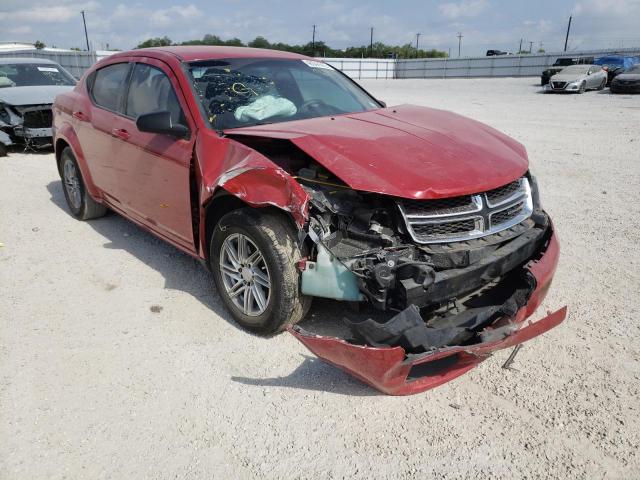 DODGE AVENGER SE 2014 with VIN 1C3CDZAB9EN216174 - Photo from auction