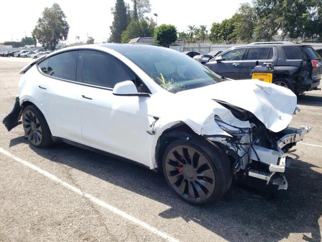 TESLA MODEL Y 2022 with VIN 7SAYGDEF7NF406632 - Photo from auction