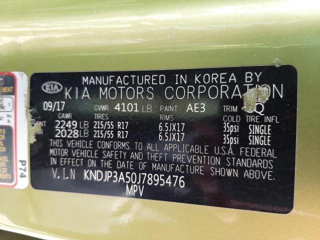 Photo 10 from auction – 2018 KIA SOUL + with VIN KNDJP3A50J7895476