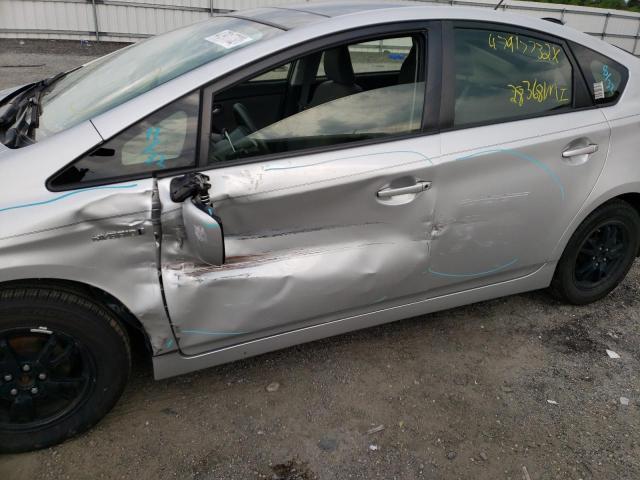 Photo 9 from auction – 2012 TOYOTA PRIUS with VIN JTDKN3DUXC1613735