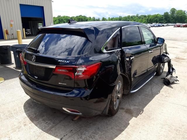 Photo 4 from auction – 2016 ACURA MDX with VIN 5FRYD4H22GB060389