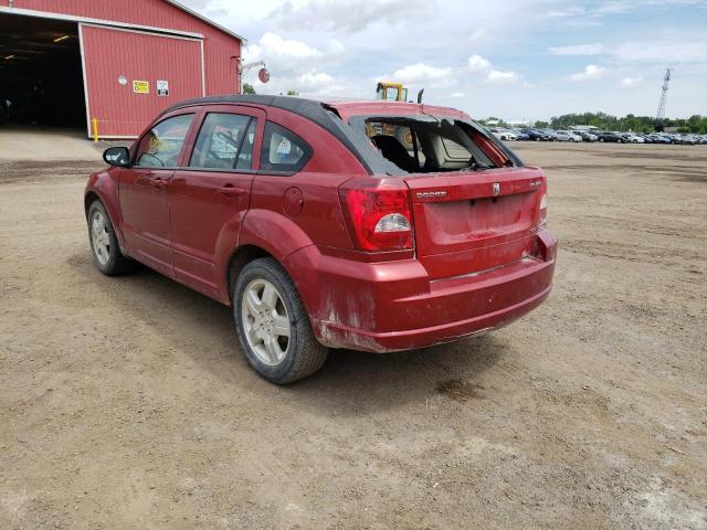 Photo 3 from auction – 2009 DODGE CALIBER SX with VIN 1B3HB48A79D216517