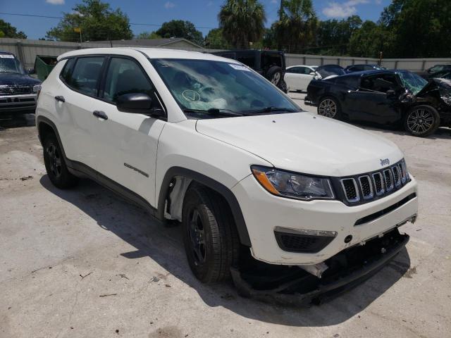 JEEP COMPASS SP 2020 with VIN 3C4NJCAB5LT219919 - Photo from auction