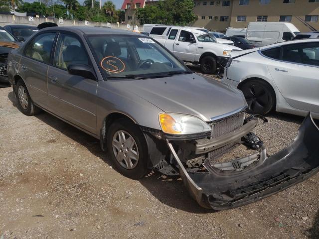 HONDA CIVIC LX 2003 with VIN 2HGES16523H585545 - Photo from auction