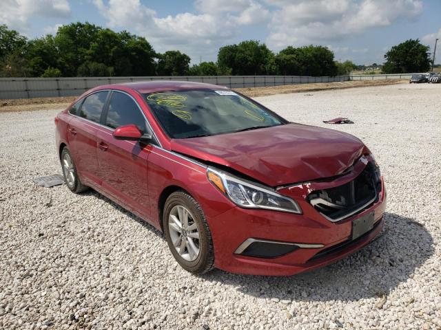 Photo 1 from auction – 2016 HYUNDAI SONATA SE with VIN 5NPE24AF6GH346867
